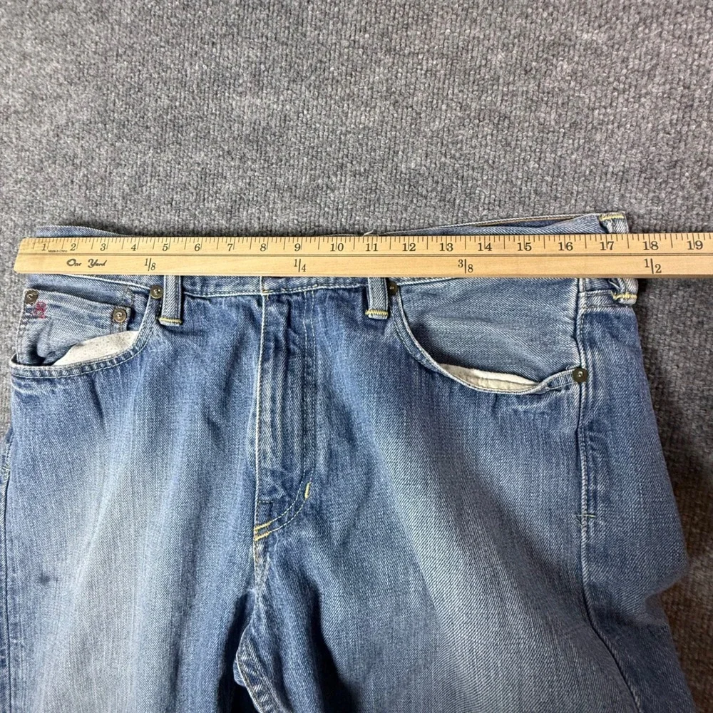 Polo Ralph Lauren Classic Fit 867 Blue Jeans Mens 34x30 Medium Wash Straight Leg
